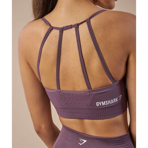 Gymshark Other - Gymshark Energy Seamless Sports Bra in Purple Wash Size XS Athletic Athleisure
